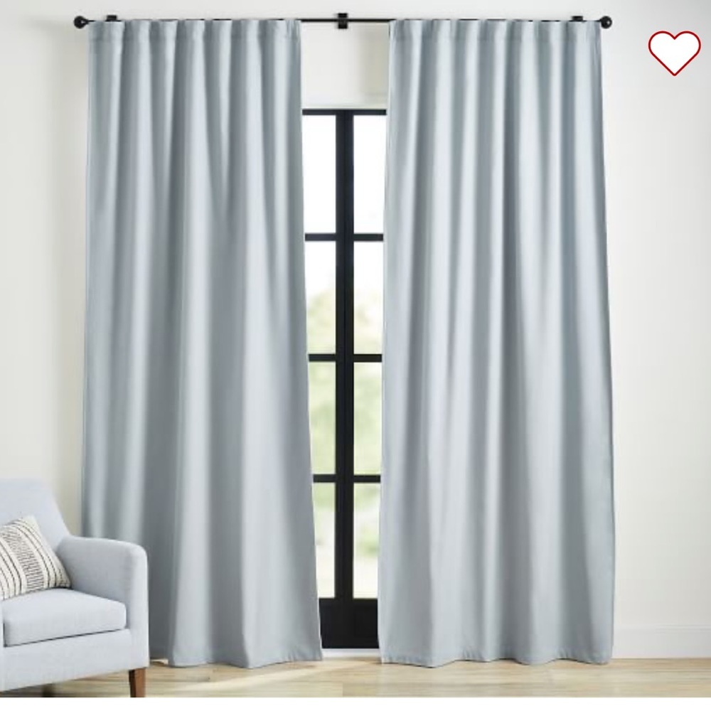 Birch Lane Teal Blackout Curtains